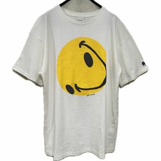 レディメイド(READYMADE)の＊READYMADE にこちゃん スマイリー 半袖Tシャツ トップス L(Tシャツ/カットソー(半袖/袖なし))