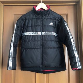 アディダス(adidas)のアディダス 中綿コート ブラック 150cm(コート)
