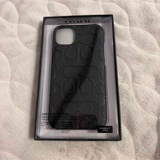 コーチ(COACH)の⭐︎新品　COACH コーチ iPhone 14 Plus ブラック(iPhoneケース)