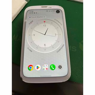バルミューダ(BALMUDA)のBALMUDA Technologies X01A-WH(スマートフォン本体)