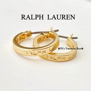 ラルフローレン(Ralph Lauren)のV135/RALPH LAUREN/1.6cm/ゴールドミニフープピアス(ピアス)