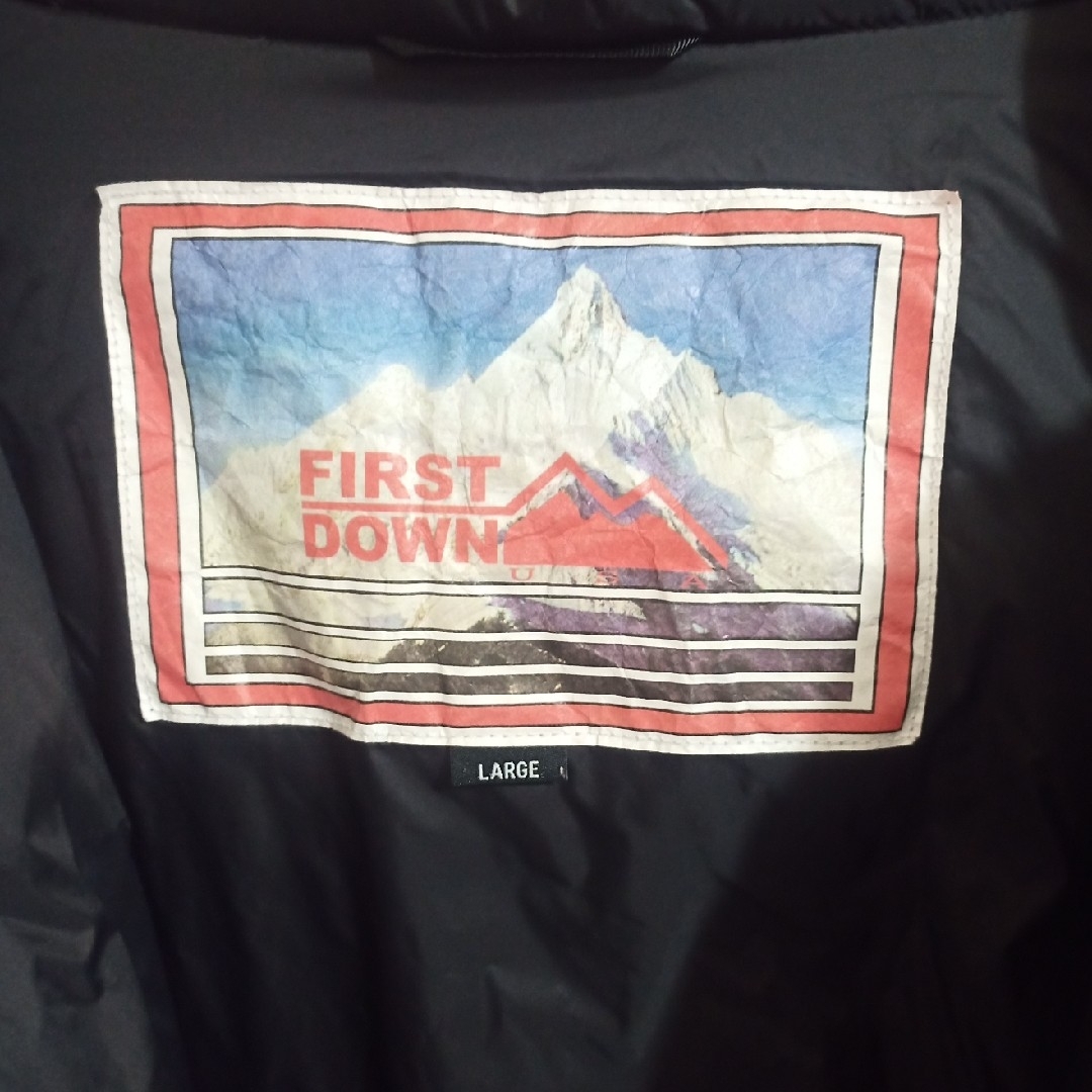 FIRST DOWN(ファーストダウン)の【L】 FIRST DOWN × FREAK"S STORE ダウンジャケット メンズのジャケット/アウター(ダウンジャケット)の商品写真