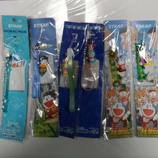 ドラエモン(ドラえもん)の【未開封品 6点セット】映画ドラえもん ストラップ(ストラップ)