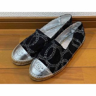 シャネル(CHANEL)のシャネル CHANEL エスパドリーユ 新品 靴 スニーカー  スリッポン(スリッポン/モカシン)