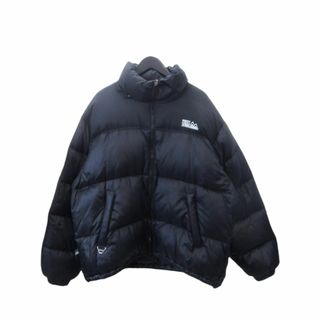 FIRST DOWN - FIRST DOWN NYLON DOWN JACKET BLACK サイズL