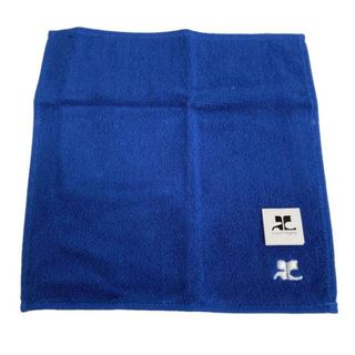 クレージュ(Courreges)のCOURREGES(クレージュ) ハンカチ美品  ブルー ハンドタオル(ハンカチ)