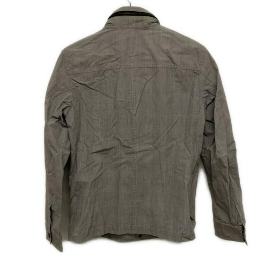Paul Smith(ポールスミス)のPaulSmith(ポールスミス) ブルゾン サイズM メンズ - ライトグレー×ダークグレー 長袖/チェック柄/春/秋 メンズのジャケット/アウター(ブルゾン)の商品写真