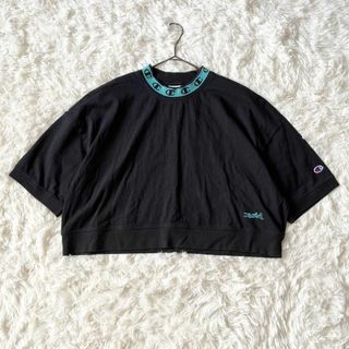 チャンピオン(Champion)のチャンピオン エックスガール 半袖モックネックカットソー S相当 サイズ1 秋(Tシャツ(半袖/袖なし))