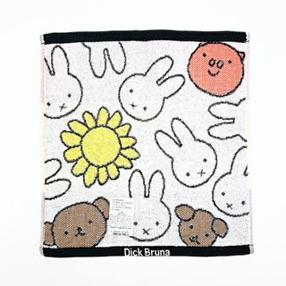 ミッフィー(miffy)のミッフィー miffy ミッフィーフレンズ ウォッシュタオル (ホワイト) 日本製 西川(タオルケット)