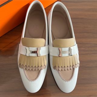 エルメス(HERMES)のHERMES エルメス モカシンロワイヤル　37(スリッポン/モカシン)