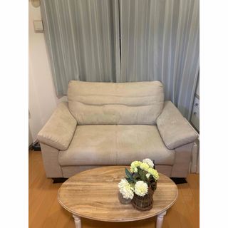 イケア(IKEA)のIKEAソファ&ローテーブルセット(ペンダントライトおまけ)(ソファセット)