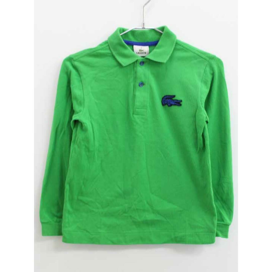 LACOSTE(ラコステ)のラコステ 長袖ポロシャツ 130cm キッズ 男児 グリーン【中古】【新入荷!】▽ キッズ/ベビー/マタニティのベビー服(~85cm)(その他)の商品写真
