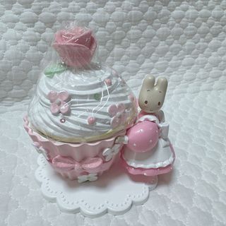 サンリオ(サンリオ)のサンリオ❣️激レア　マロンクリーム　小物入れ　ケーキ　バラ　レトロ(小物入れ)