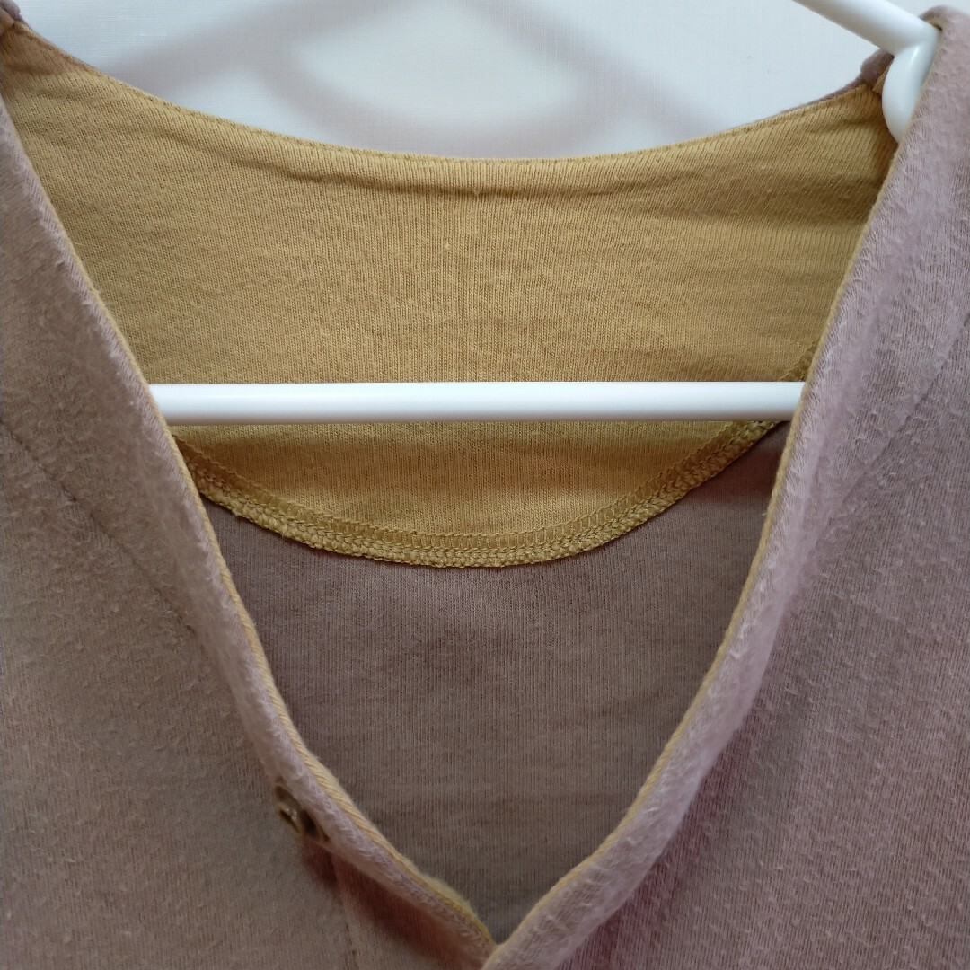 UNIQLO(ユニクロ)のブラウン カーディガン 80cm ユニクロ キッズ/ベビー/マタニティのベビー服(~85cm)(カーディガン/ボレロ)の商品写真