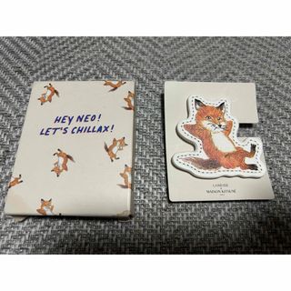 メゾンキツネ(MAISON KITSUNE')のmaison kitsune メゾンキツネ　スマホリング　スマホトック(その他)
