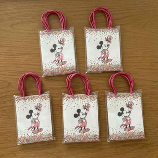 ディズニー(Disney)の【5点セット】【まとめ売り】ミッキー　ミニペーパーバッグ　ディズニーストア(カード/レター/ラッピング)