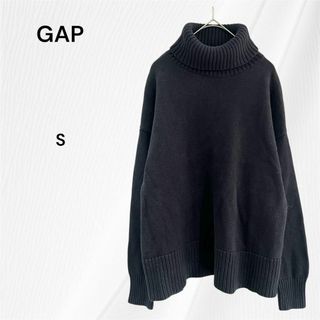 ギャップ(GAP)のGAP　ギャップ　タートルニット　ニット　長袖　トップス　S　コットン100％(ニット/セーター)