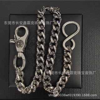 ファンシークロス　ウォレットチェーン　ダガー　かっこいい　メンズ　レディース　(ウォレットチェーン)