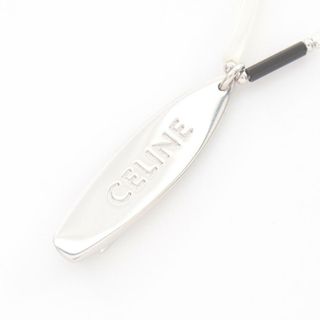 セリーヌ(CELINE)のセリーヌ CELINE モノクローム サーフ ネックレス ジュエリー ステンレススチール メンズ シルバー系 / ブラック系 / ホワイト系 460ZS6BBR38SW 【中古】(ネックレス)