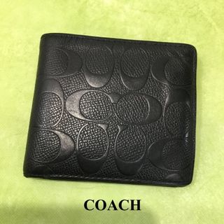 コーチ(COACH)のコーチ　二つ折り財布　F75303  KB2554(財布)