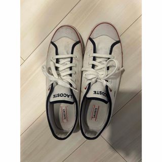 ラコステ(LACOSTE)のLACOSTE カジュアルシューズ ホワイト(スニーカー)