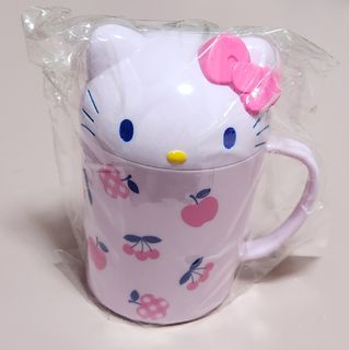 ハローキティ - ハローキティ　フタ付きプラカップ　1番クジの景品