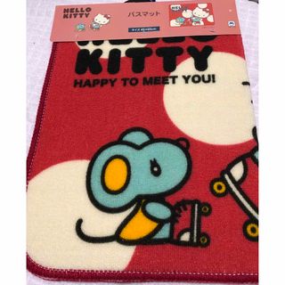 ハローキティ(ハローキティ)の☆新品☆バスマット☆ハローキティ☆45×65㎝(バスマット)