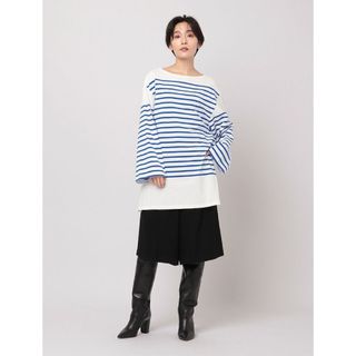 エトレトウキョウ(ETRE TOKYO)の【54様専用】　新品　エトレトウキョウ 　ボーダートップス -(カットソー(長袖/七分))