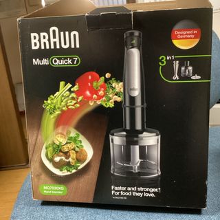 ブラウン(BRAUN)のBRAUN Multi Quick7　付属品のみ　カッター未使用(フードプロセッサー)