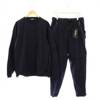 DESCENTE - デサント スタブリッジ TRAVELER SETUP ジャケット パンツ 紺