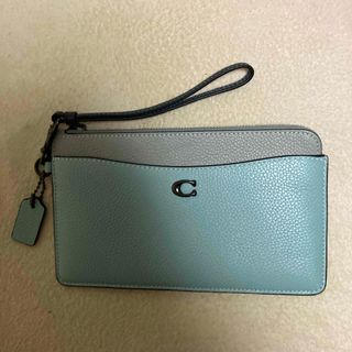 コーチ(COACH)のCOACH 【オンライン限定】Lジップ リストレット カラーブロック(パスケース/IDカードホルダー)