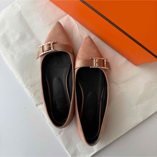 エルメス(HERMES)のエルメス＊パンプス＊バレエシューズ＊ドゥース＊フラットシューズ(バレエシューズ)