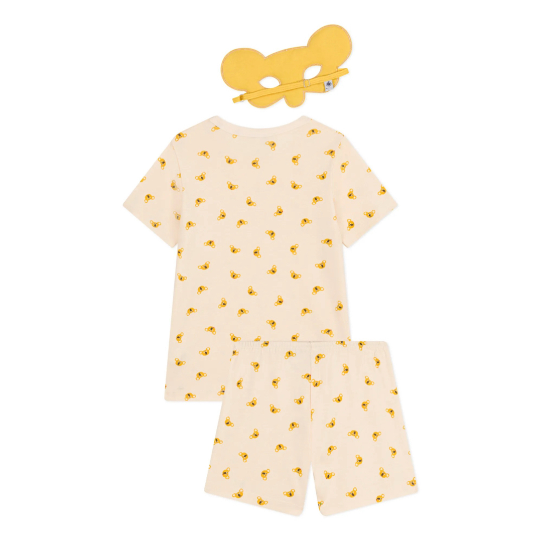 PETIT BATEAU(プチバトー)の新品 プチバトー 半袖 パジャマ コアラ アイマスク 4ans キッズ/ベビー/マタニティのキッズ/ベビー/マタニティ その他(その他)の商品写真