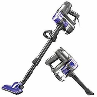 (未使用･未開封品)　ソウイ(SOUYI) サイクロン掃除機 2in1ブラシ [ ハンディ / スティック ] 軽量 (パープル) SY-0541 df5ndr3(掃除機)