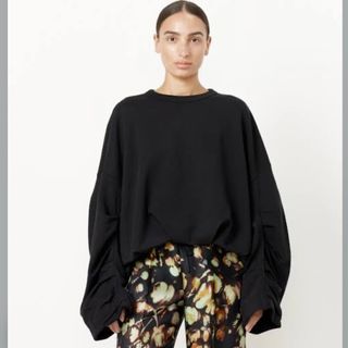 ドリスヴァンノッテン(DRIES VAN NOTEN)の⭐️クーポンSALE⭐️dries van noten ドレープ スウェット(トレーナー/スウェット)