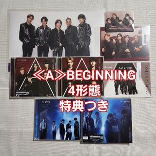 ジャニーズ(Johnny's)の≪A≫BEGINNING　4形態　特典つき　CD　DVD　Aぇ！group (ポップス/ロック(邦楽))