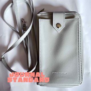 ジャーナルスタンダード(JOURNAL STANDARD)のJOURNAL STANDARD ショルダーバッグ グレージュ　　未使用(ショルダーバッグ)