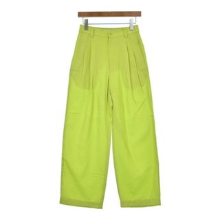 ISSEY MIYAKE - ISSEY MIYAKE イッセイミヤケ パンツ（その他） M 黄緑 【古着】【中古】