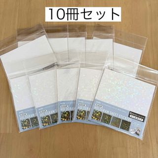 セリア(Seria)のSeria セリア クリア ホログラム シート シール　10点セット　推し活(シール)