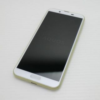 シャープ(SHARP)の超美品 SH-M08 AQUOS sense2 アッシュイエロー  M333(スマートフォン本体)