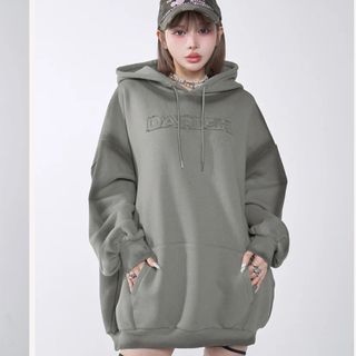 ダーリッチ(Darich)のDarich スフレーレースアップフーディ🩶(パーカー)