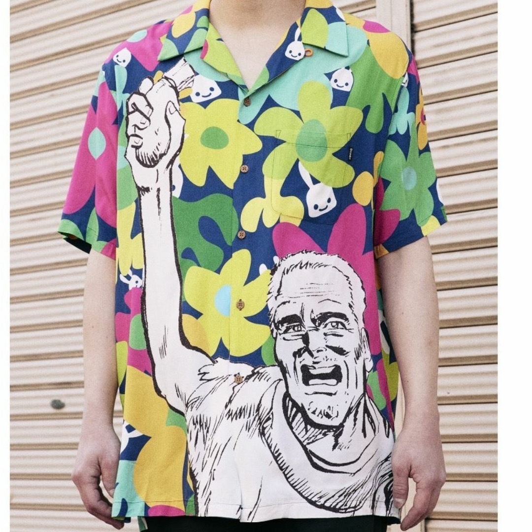 CUNE(キューン)の定価33000円新品 cune L キューン 北斗の拳 アロハシャツ コラボ 3 メンズのトップス(シャツ)の商品写真