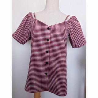 マウジー(moussy)の［MOUSSY］ブラウス　トップス(シャツ/ブラウス(半袖/袖なし))