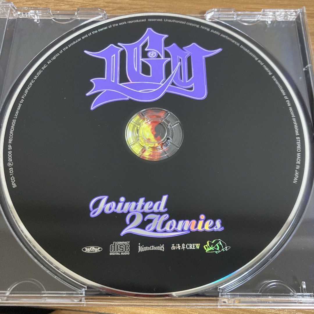 JOINTED　2　HOMIES  LGY エンタメ/ホビーのCD(ヒップホップ/ラップ)の商品写真