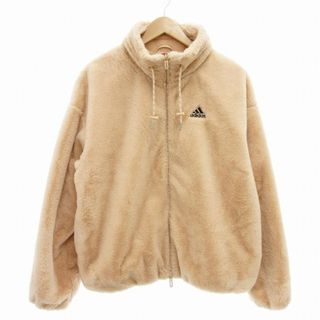adidas - アディダス 美品 フリースジャケット スタンドカラー XS ベージュ /AE