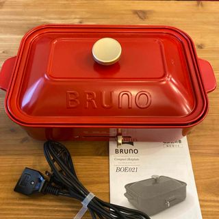 ブルーノ(BRUNO)のブルーノ　コンパクトホットプレート(ホットプレート)
