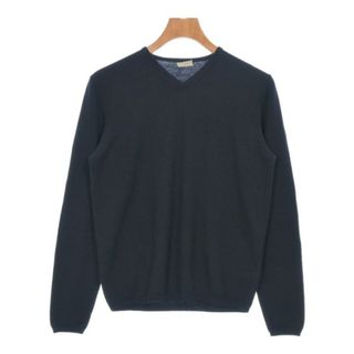 クルチアーニ(Cruciani)のCruciani クルチアーニ ニット・セーター 46(M位) 黒 【古着】【中古】(ニット/セーター)