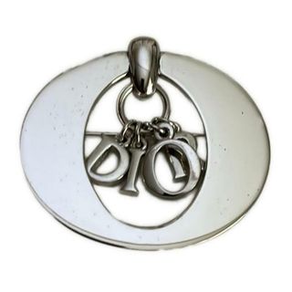 クリスチャンディオール(Christian Dior)のDIOR/ChristianDior(ディオール/クリスチャンディオール) ブローチ美品  - シルバー Diorモチーフ(ブローチ/コサージュ)