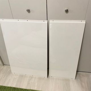 ムジルシリョウヒン(MUJI (無印良品))のセット　無印良品　ユニットシェルフ　バックパネル　ホワイト(棚/ラック/タンス)