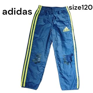 アディダス(adidas)のアディダスジャージパンツ　ウインドブレーカー防寒　120(パンツ/スパッツ)